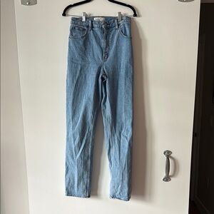 Abercrombie & Fitch Blue Straight Leg Jeans